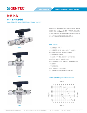 BV31系列高压球阀 