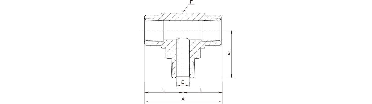 GENTEC PBT Series Branch Tee