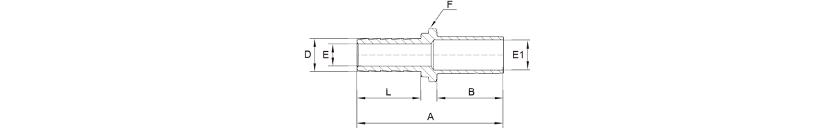 GENTEC PTHC Series Tube Hose Connector