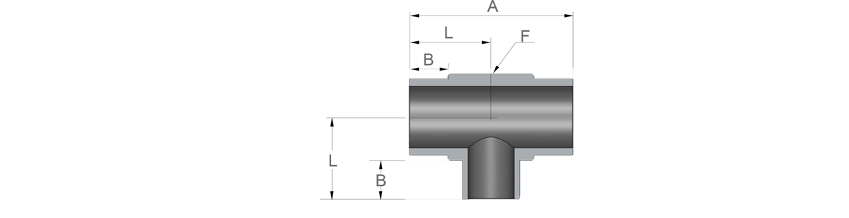 GENTEC Micro Reducer Tee